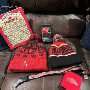 Arkansas Razorbacks hats
